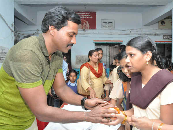Sunil At Devnar School