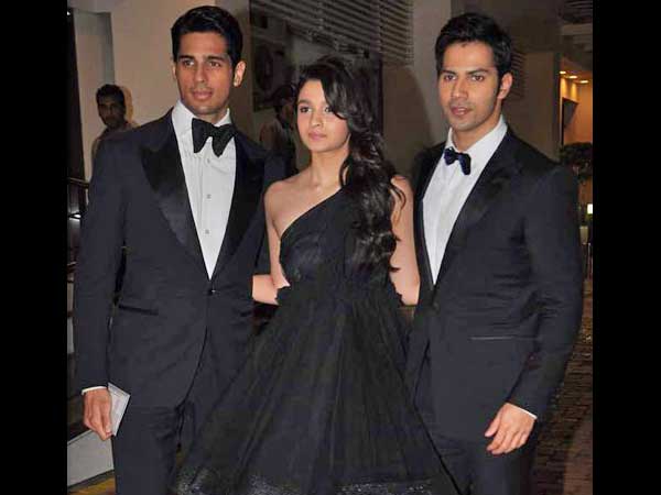 Alia, Varun, Siddharth's Pics