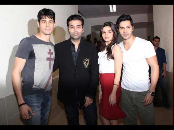 Alia, Varun, Siddharth's Pics
