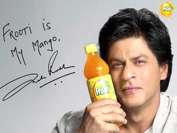 SRK Endorses Frooti