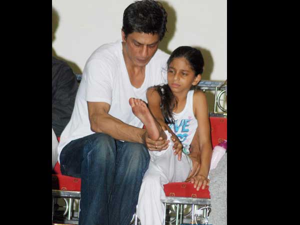 SRK With Suhana