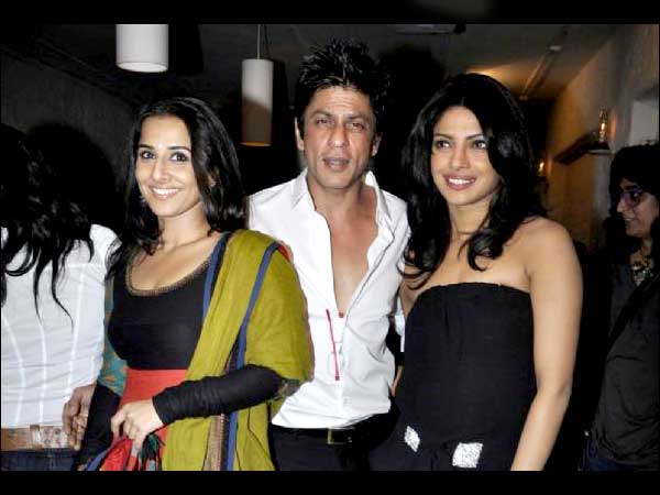 SRK With B'Wood Heroines