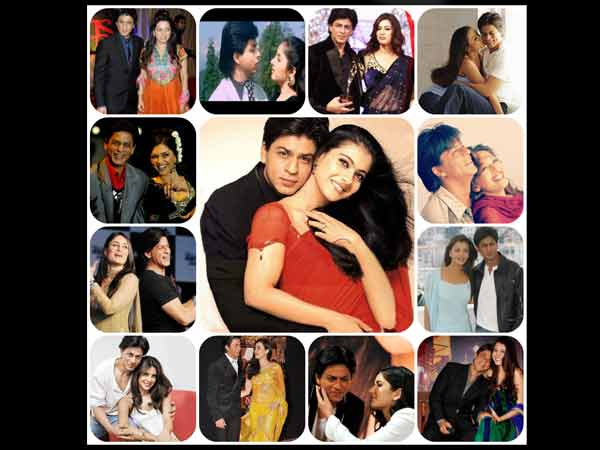 SRK With B'Wood Heroines