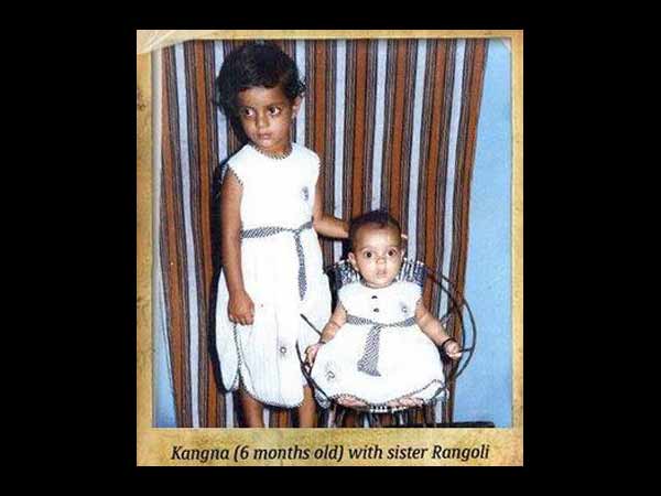 Kangna Ranaut And Her Sister Kangna Ranaut And Her Sister
