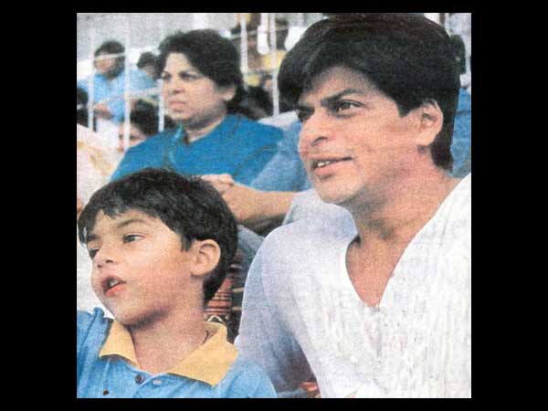Shahrukh With Aryan