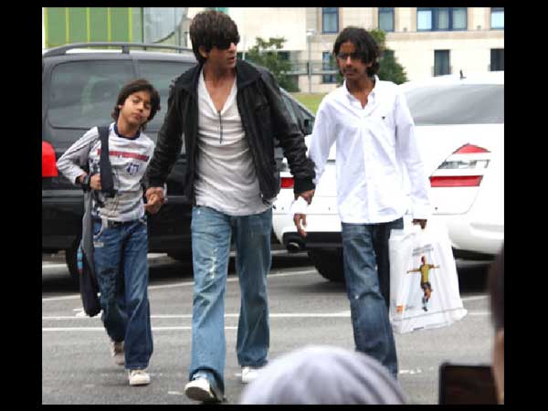 Shahrukh With Aryan
