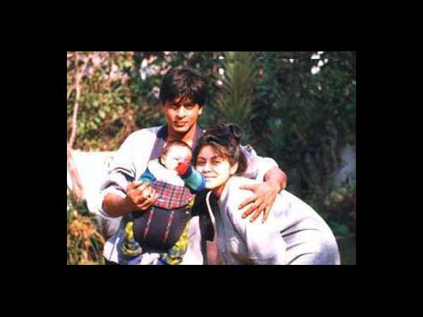 Shahrukh With Aryan
