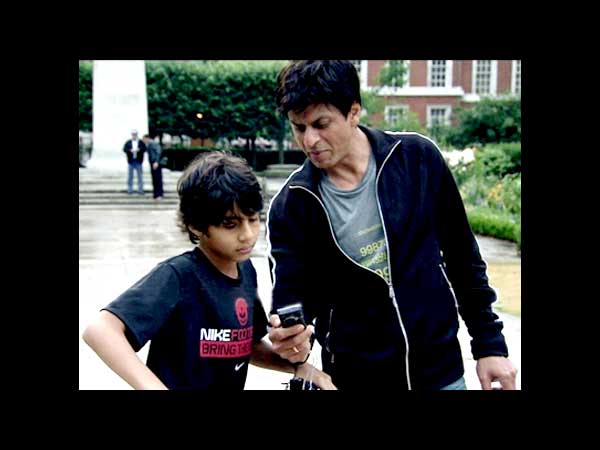 Shahrukh With Aryan