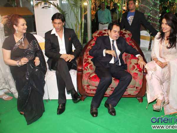 Shahrukh and Dilip Kumar