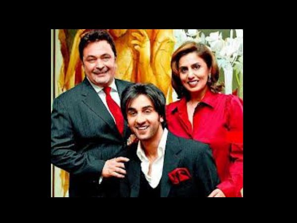 Ranbir Kapoor And His Parents