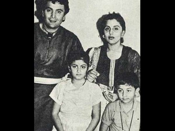 Unseen Picture Of Ranbir And His Parents