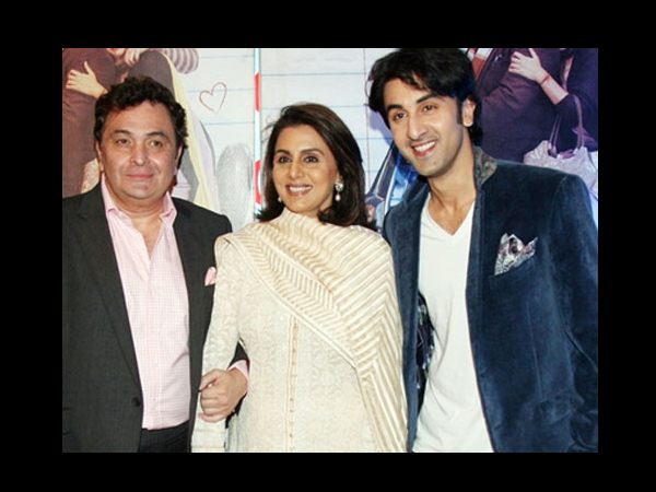 Ranbir Kapoor And His Parents