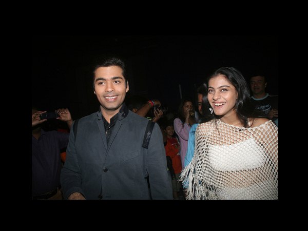 Karan Johar And Kajol Karan Johar And Kajol
