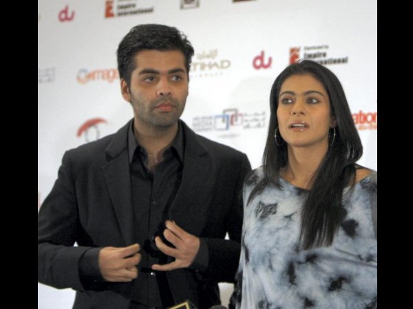 Karan Johar And Kajol Karan Johar And Kajol