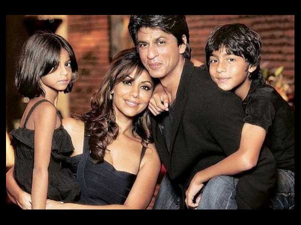 Shahrukh Khan And His Family
