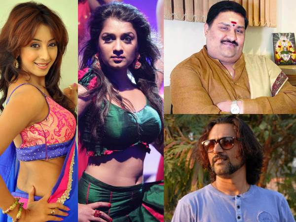 Sanjjanna, Nikita, Guruji And Arun Sagar In Danger Zone