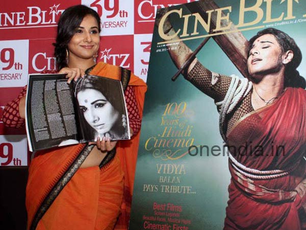 Vidya At Cineblitz Special Issue Launch