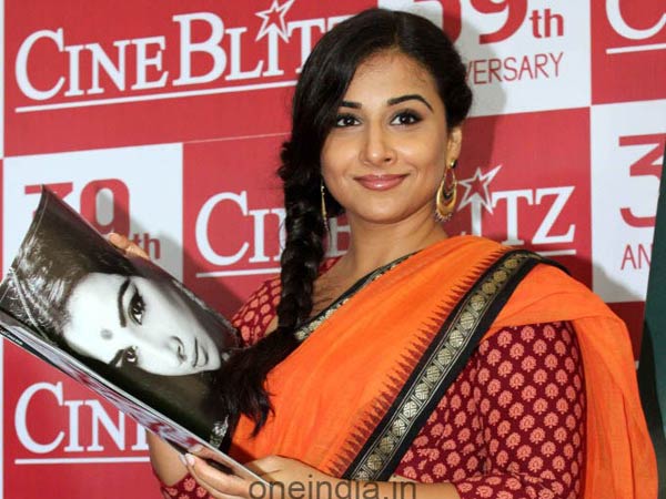 Vidya At Cineblitz Special Issue Launch