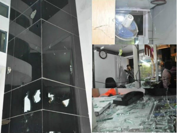 MAA TV office attacked