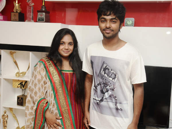 GV Prakash-Saindhavi Childhood Friends GV Prakash-Saindhavi Childhood Friends