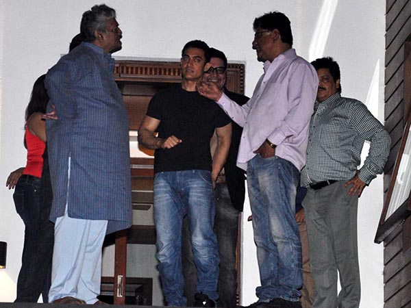 Aamir At The Party