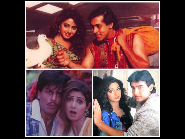 Khans And Sridevi