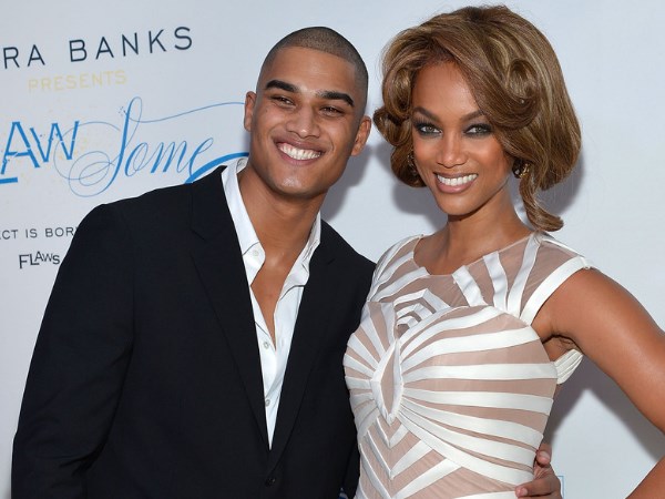 Tyra Banks' toy boy Rob Evans Tyra Banks' toy boy Rob Evans