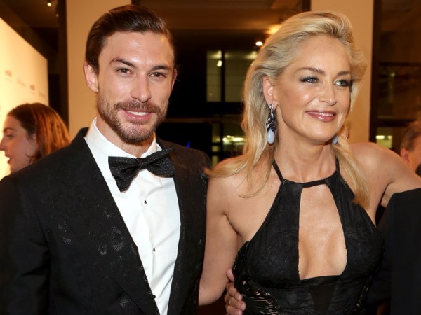 Sharon Stone and Martin Mica Sharon Stone and Martin Mica