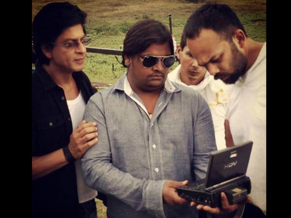 SRK On The Sets