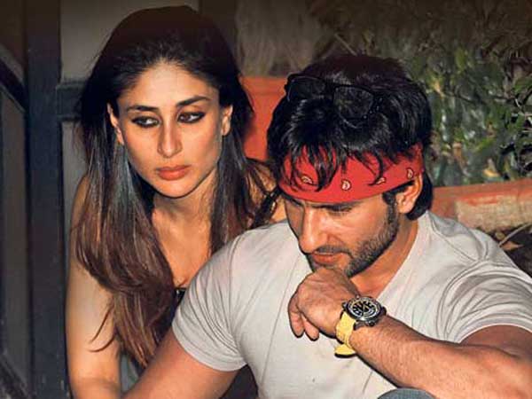 Saif-Kareena At Home
