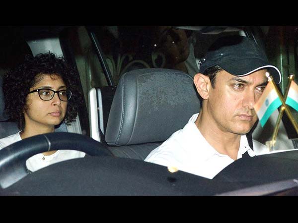 Aamir With Kiran