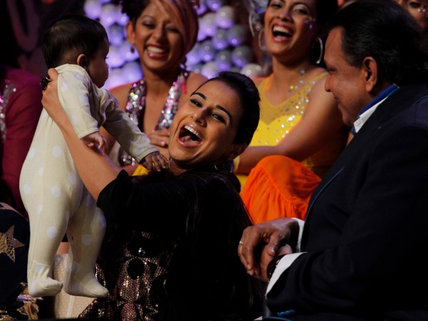 Vidya Had Fun During The Show