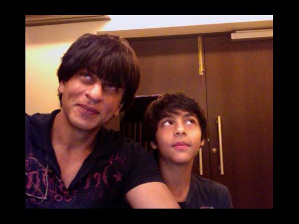 Shahrukh With Aryan