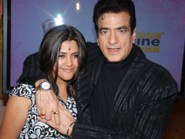 Jeetendra And Ekta Kapoor