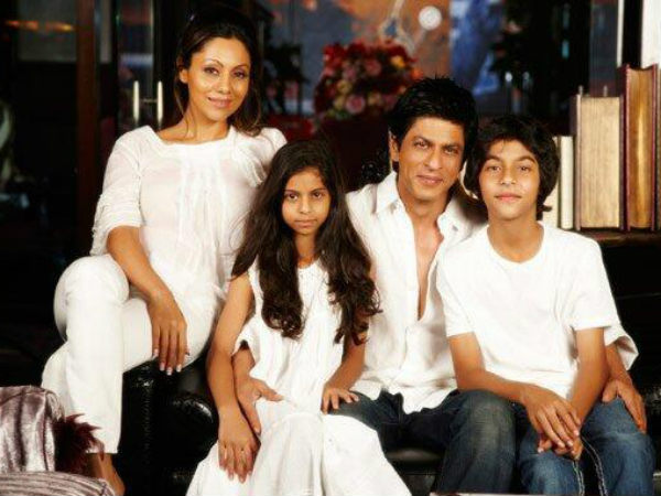 SRK With Family