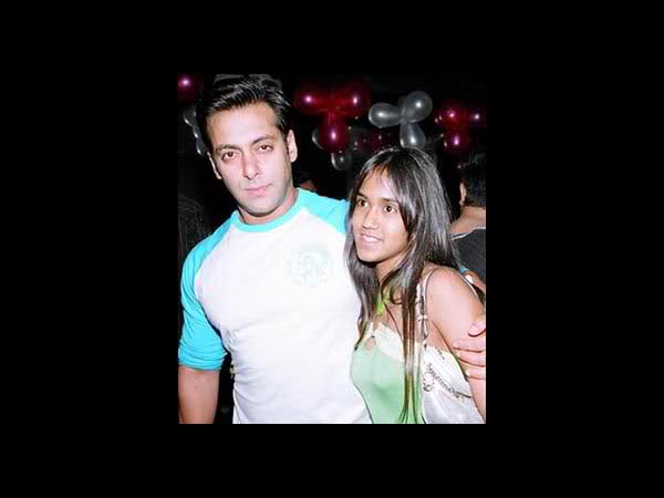 Salman With Sister