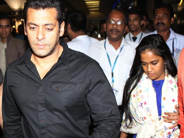 Arpita With Salman