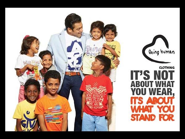 Salman With Children