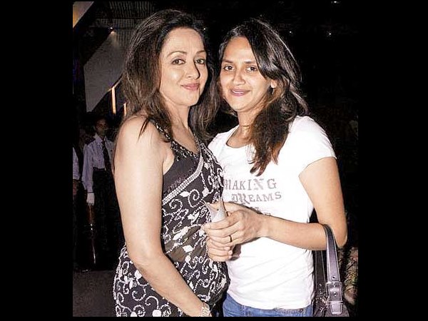 Ahana And Hema Malini