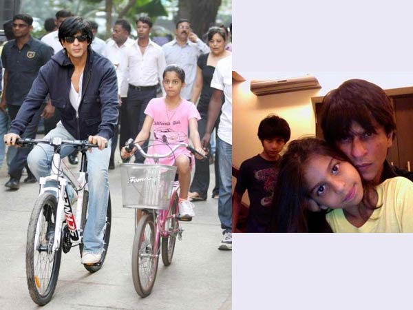 Shahrukh With Suhana