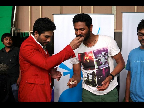 Prabhu Deva And Allu Arjun