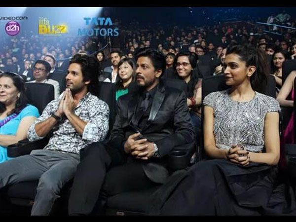 Deepika Padukone Accompanies SRK, Shahid