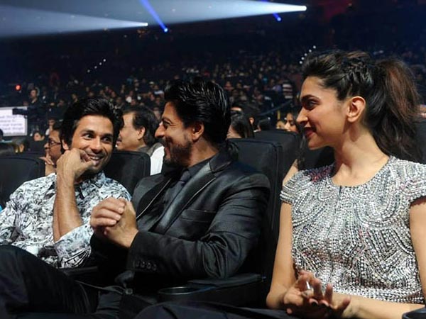 Shahid, Shahrukh, Deepika