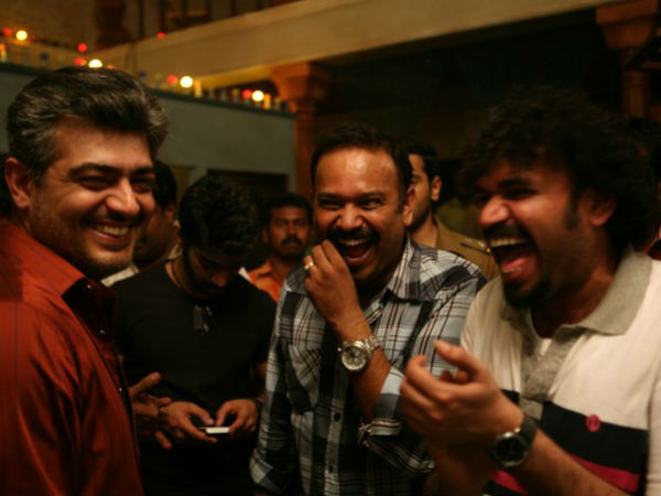 Ajith And Premgi 