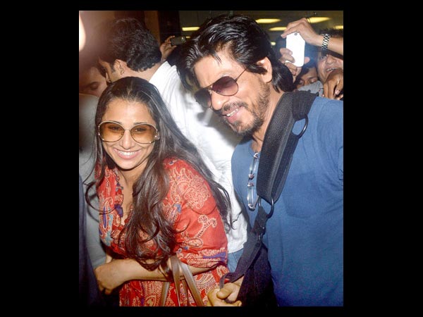 Shahrukh With Vidya