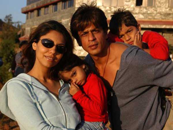 Shahrukh With Gauri