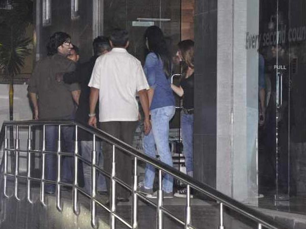 Kat Outside Hospital