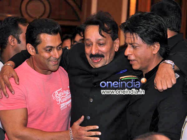 SRK With Baba And Salman