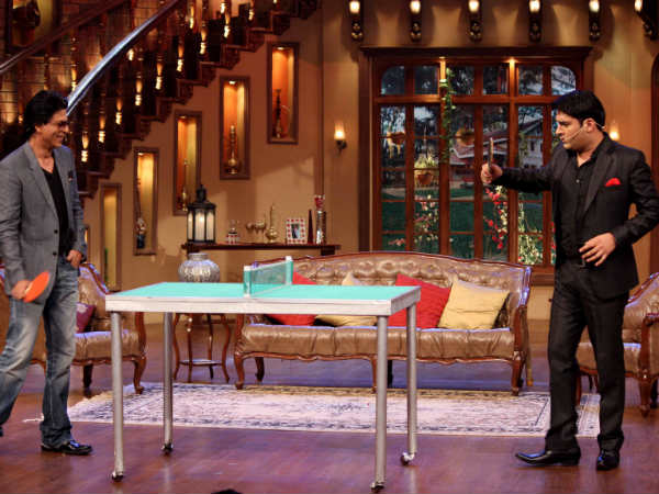 Shahrukh Khan And Kapil TT