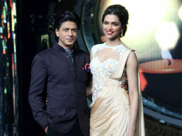 King Khan With Deepika 